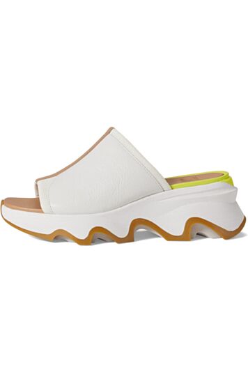 Sorel Kinetic Impact Slide High Women's Sandals in White